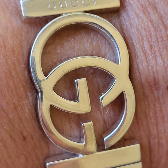 SALE!!! GUCCI DOUBLE GG BRACELET! π€© 6.7 inches - Picture 12 of 15